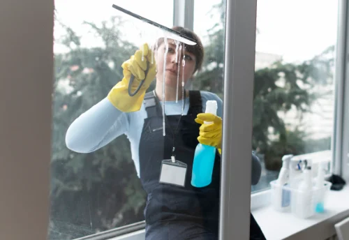 Nettoyage de vitres intérieures et extérieures à Escurolles